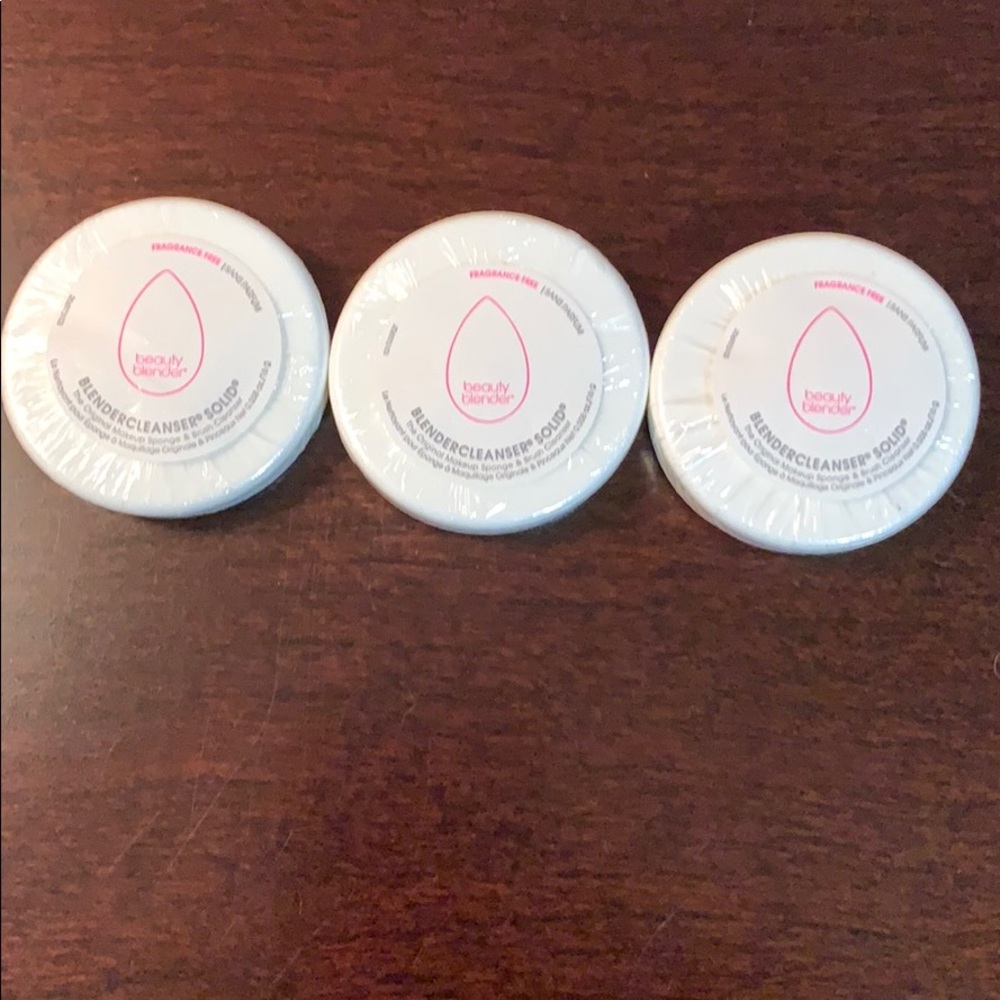 Set of 3 brand new Beauty Blender cleansers